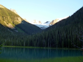 Lower Joffre Lake, where you start from.